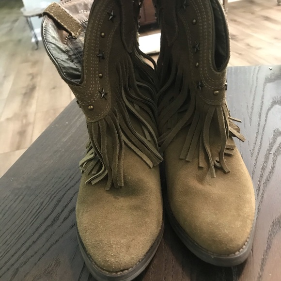 Free People Very Volatile Fringe Booties - Picture 4 of 8